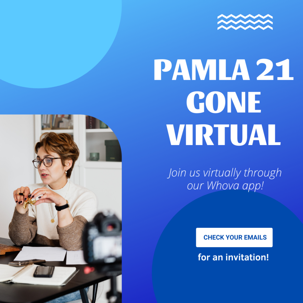 PAMLA 2021 Goes Live on Whova!