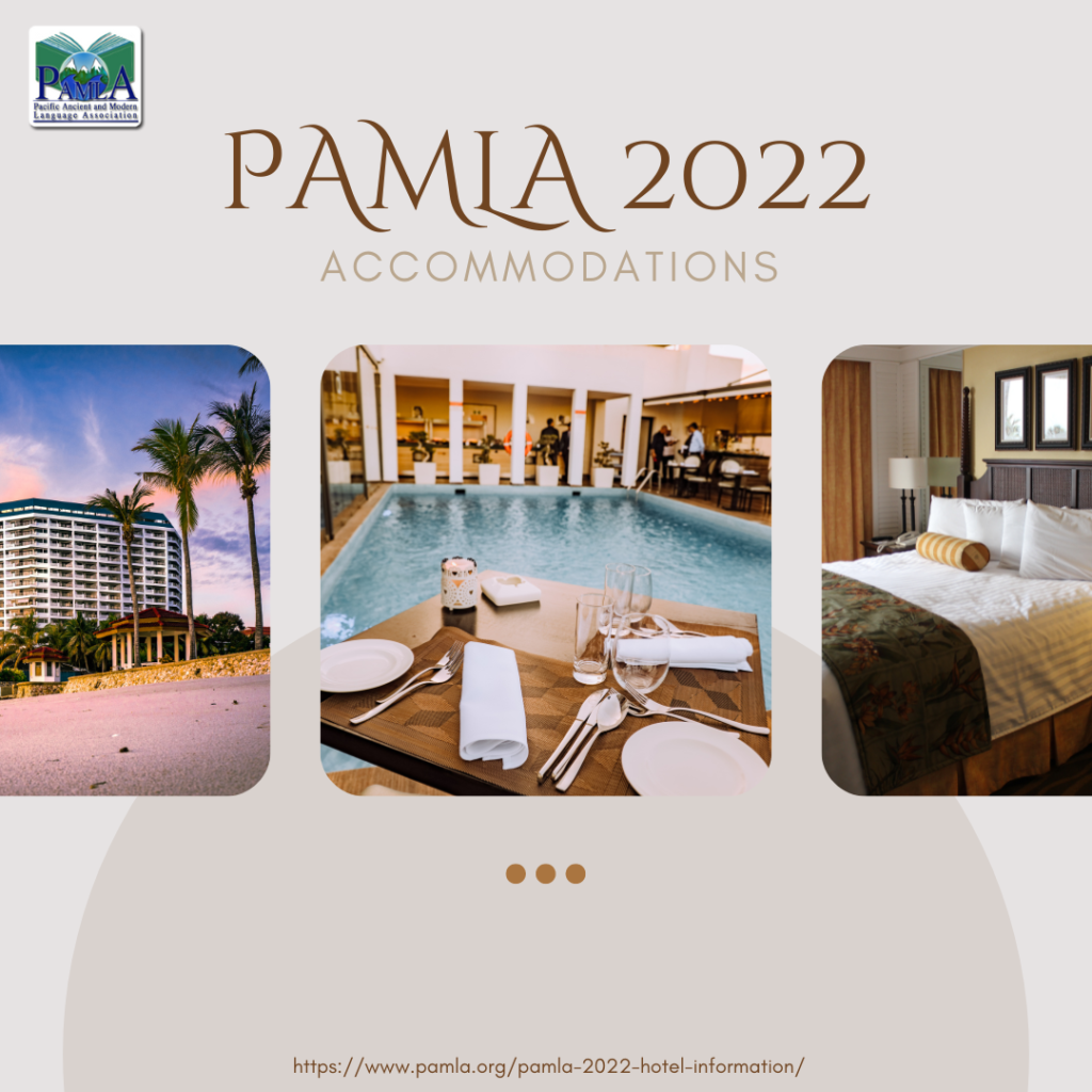 PAMLA 2022 Accommodations Update
