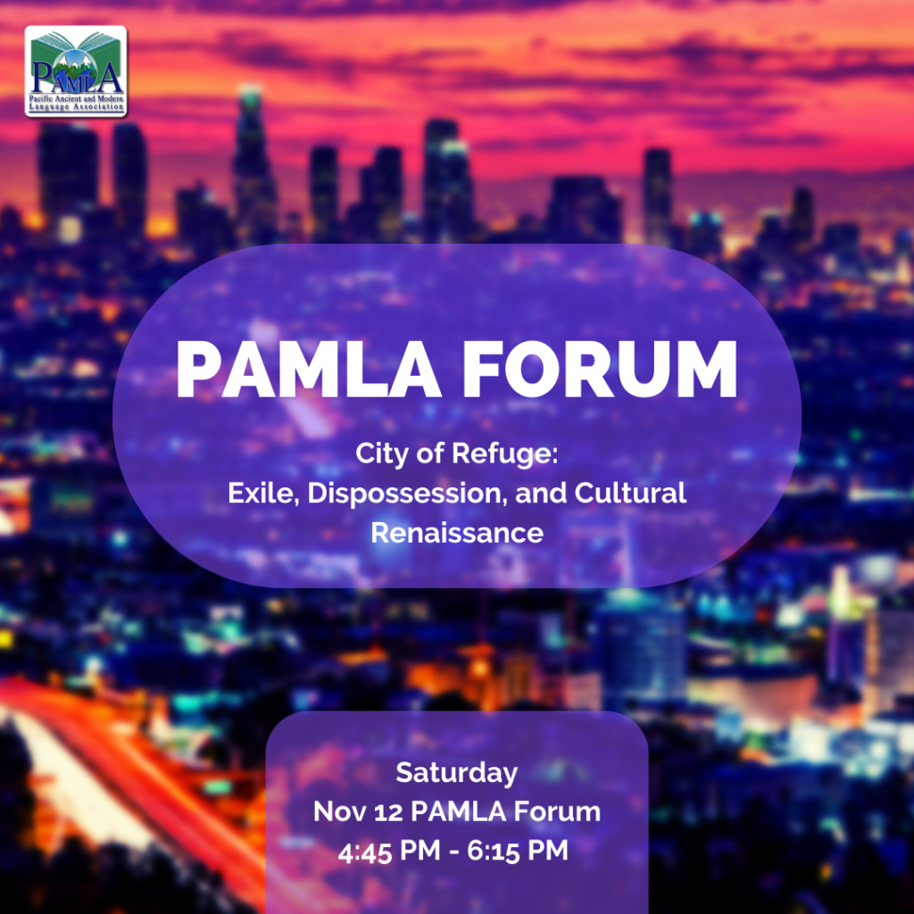 PAMLA 2022 Forum