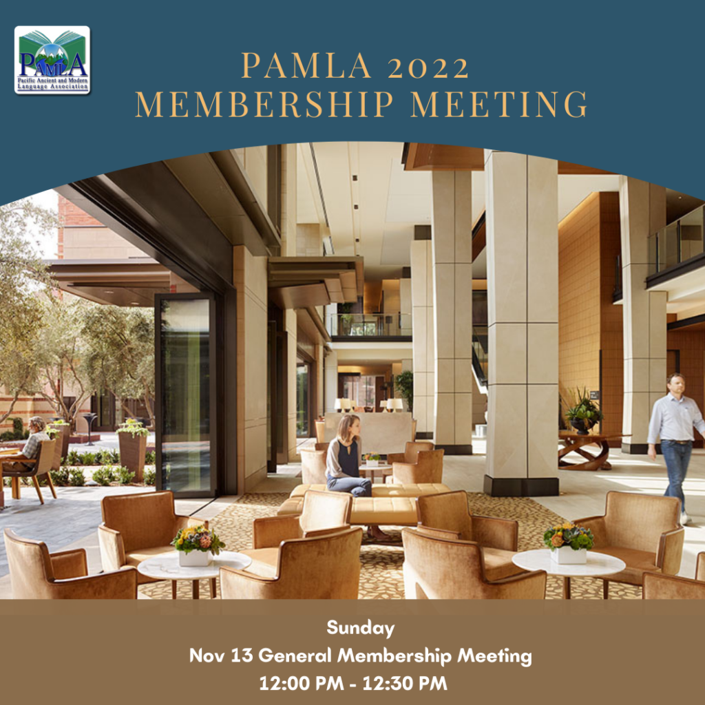 PAMLA 2022 General Membership Meeting