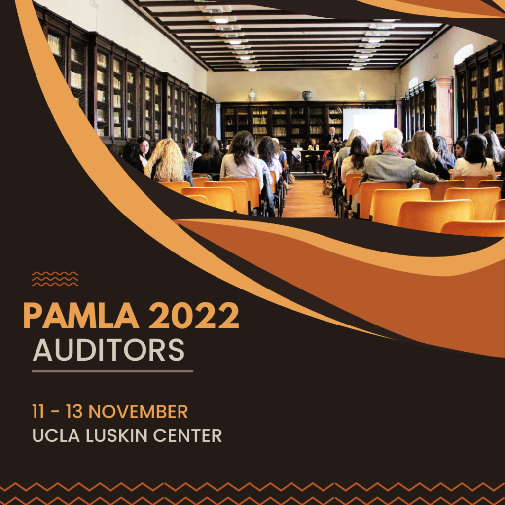 PAMLA 2022 Auditors