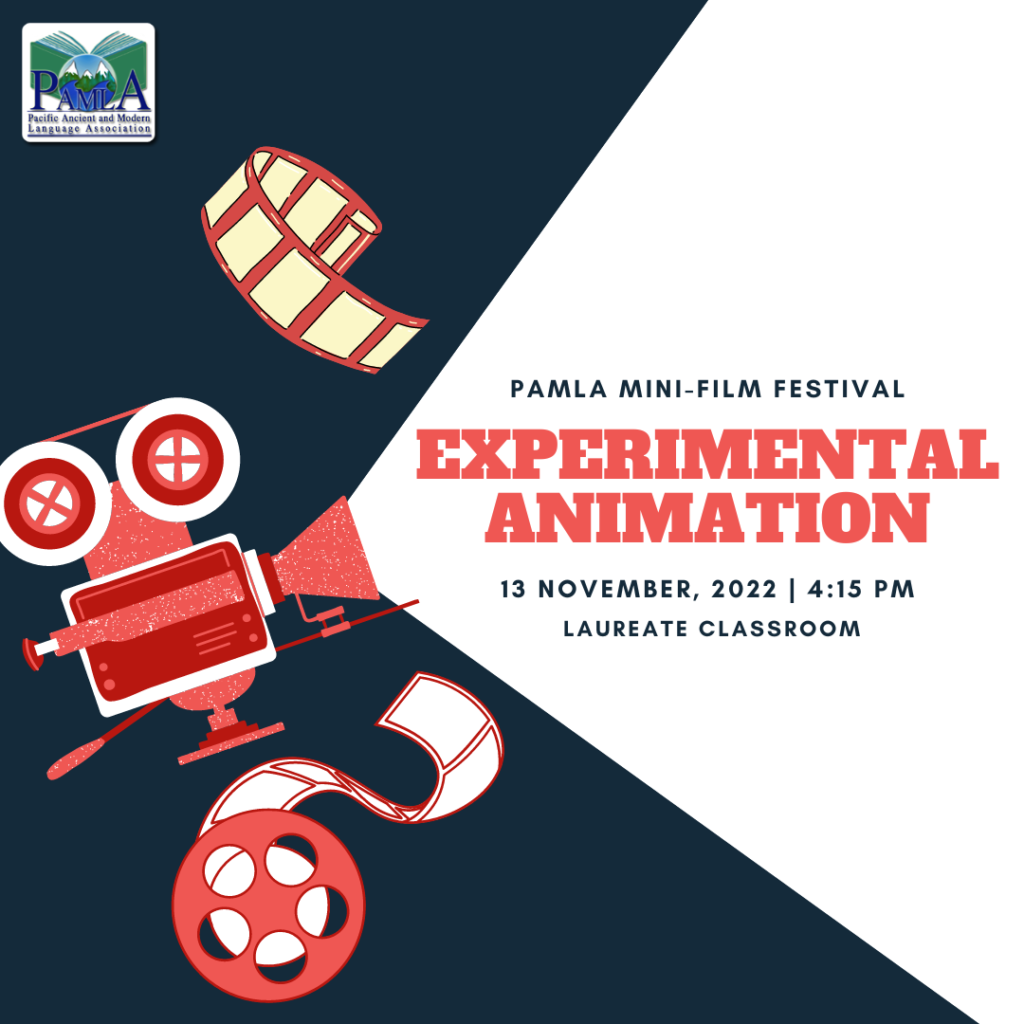 PAMLA 2022 Presents: Experimental Animation (A PAMLA Mini-Film Festival)