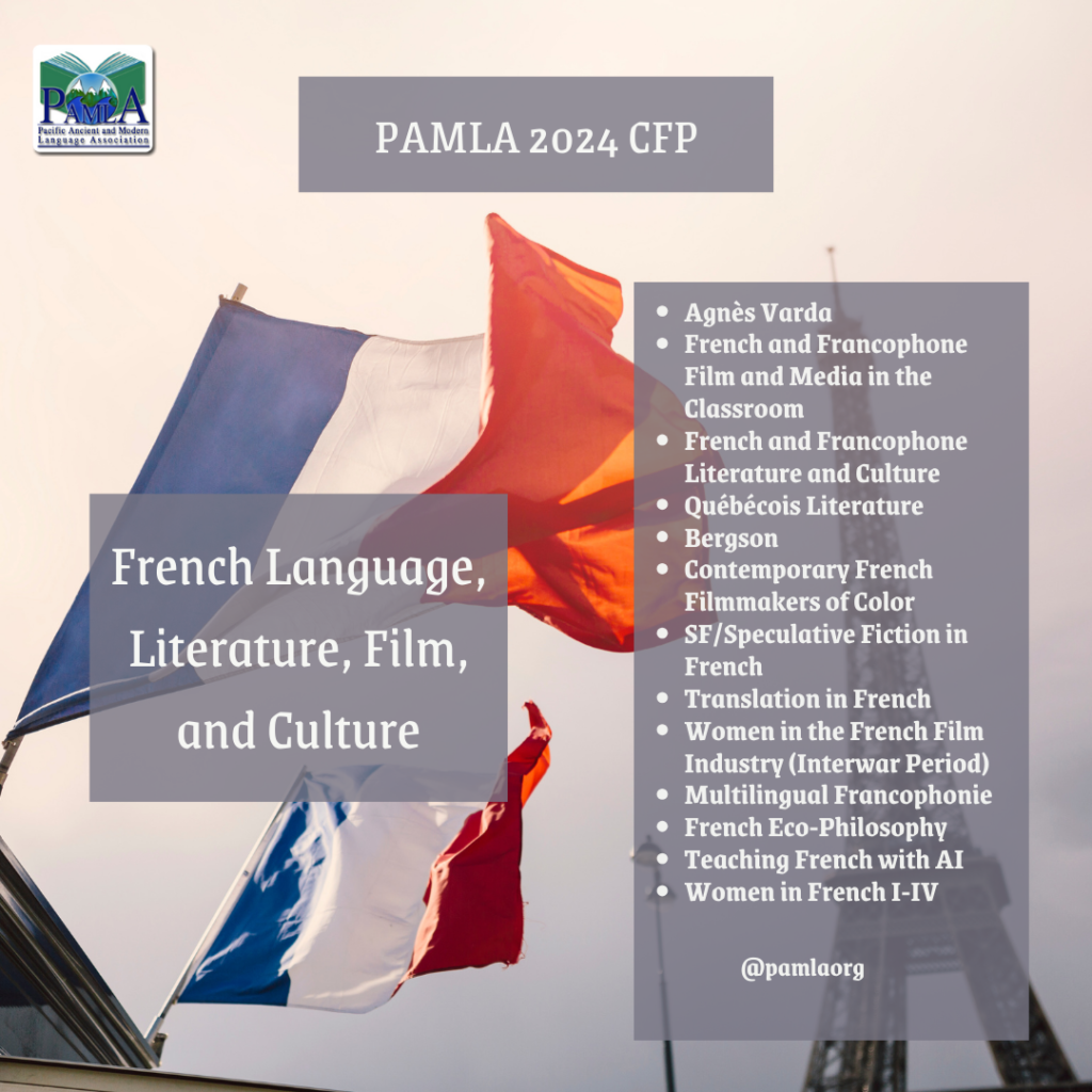 PAMLA 2024 CFP: French