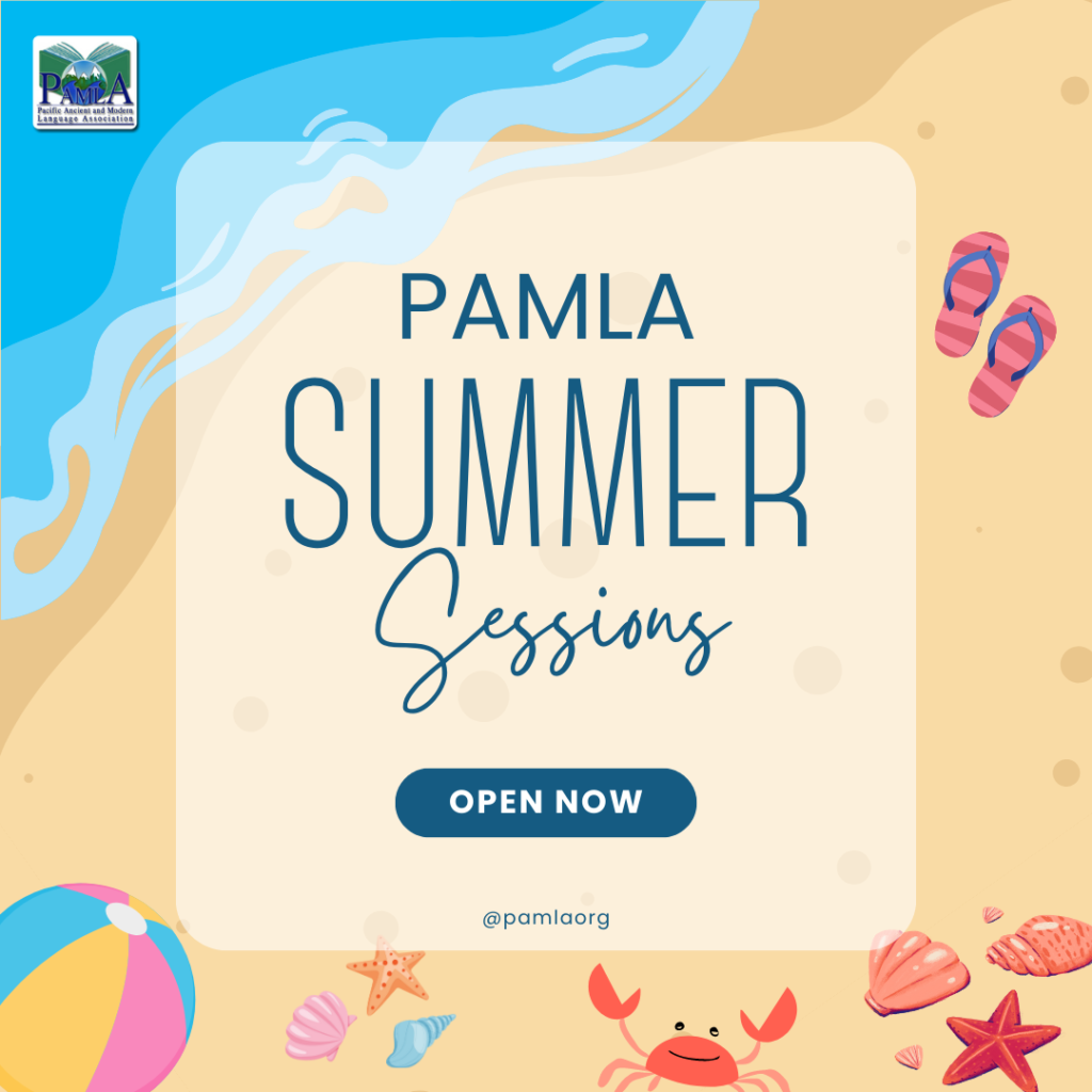 PAMLA Summer Sessions Open!
