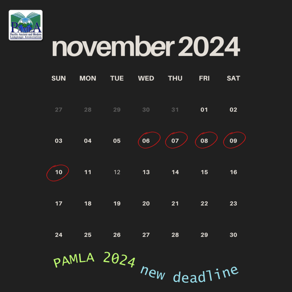 PAMLA 2024: New Conference Dates Announced!