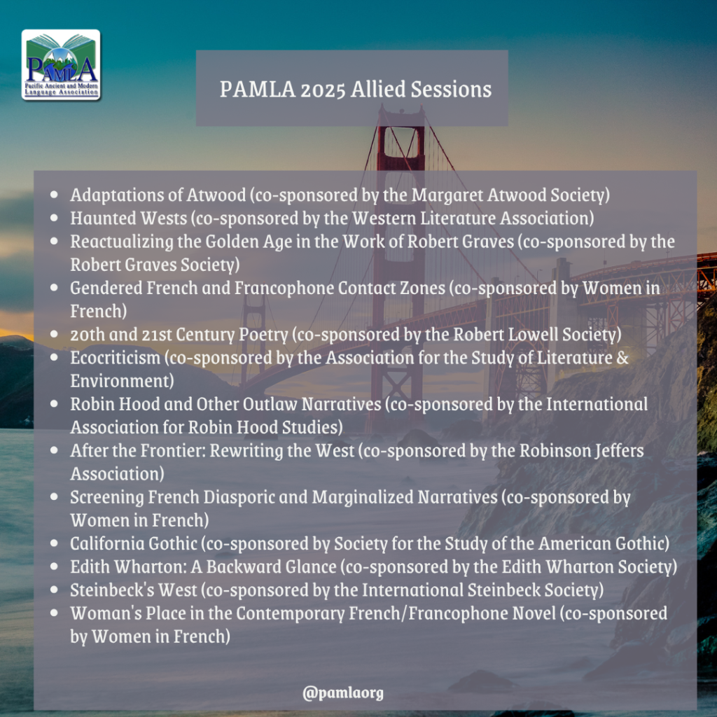 CFP PAMLA 2025: Allied Sessions