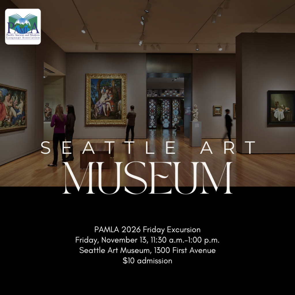 PAMLA 2026 Friday Excursion: Seattle Art Museum
